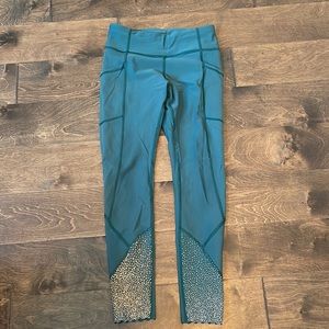 Lululemon Tight Stuff Tight II green pants